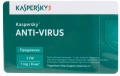   Kaspersky Anti-Virus 2014 Russian Edition.   2  1  KL1154ROBFR (Card)<br>