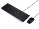 Asus  Комплект проводной клавиатура+мышь Asus U2000 USB Black 90-XB1000KM00050, Черный
