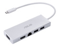 Док-станция ASUS OS200 для ноутбуков ASUS c разъемом USB Type-C (USB Type-C in, 2xUSB 3.0, HDM, VGA, RJ-45), 90XB067N-BDS000 Белый