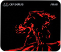 Коврик для мыши ASUS Cerberus Mini, 250x210 мм, Черный/Красный 90YH01C3-BDUA00