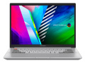 ASUS VivoBook Pro 14X N7400PC i5-11300H 8Gb SSD 512Gb NVIDIA RTX 3050 ноут 4Gb 14 2.8K OLED 63Вт*ч Win11 Серебристый N7400PC-KM024W 90NB0U44-M02770