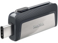 Флешка SanDisk 32Gb Ultra Dual Drive SDDDC2-032G-G46 USB 3.1/USB Type-C, Серый/Черный