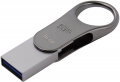 Флешка Silicon Power Mobile C80 16Gb USB 3.1/USB Type-C Металл, Серый, SP016GBUC3C80V1S